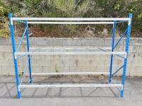 Rack mi lourd 3 niveaux H.2000mm x L.2500mm