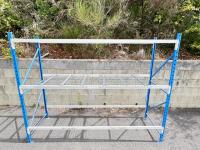 Rack mi lourd 3 niveaux H.2000mm x L.2500mm