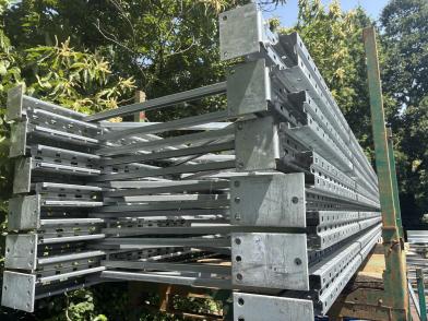  Rack à palettes Elvedi – H 4,20 m – Lisses 2700 mm – 2,2 T – Lot complet