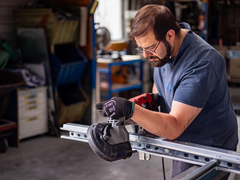 aménagement rayonnage sur mesure