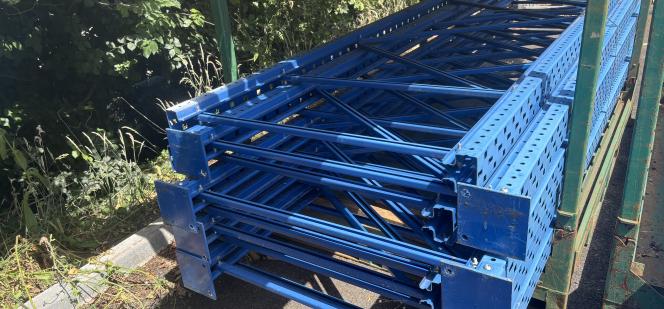 Rack à palettes Duwic – H 3,60 m – Lisses 2700 mm – 2 T – Lot complet