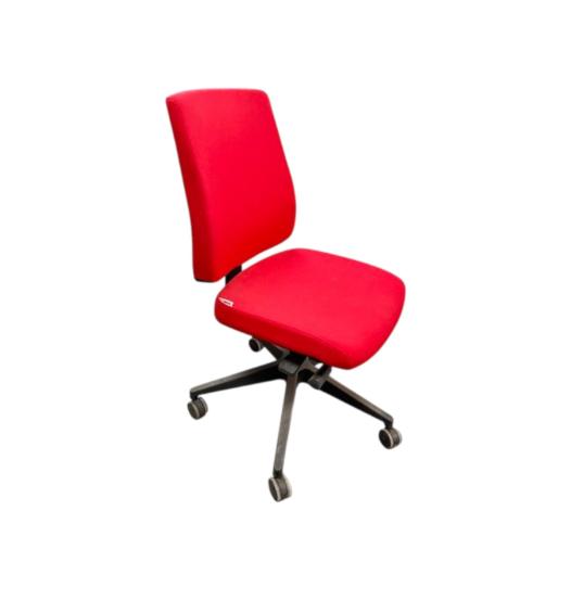 Fauteuil de bureau rouge d'occasion — Seriway