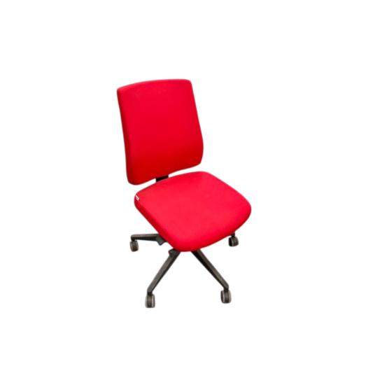 Fauteuil de bureau rouge d'occasion — Seriway